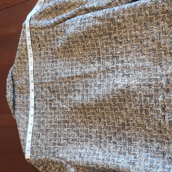 Vintage Sanyo Fashion House Silk Wool Blazer Jacket size 8 - Picture 7 of 10